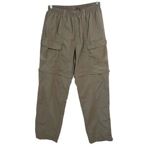 Columbia PFG Convertible Pants Small Sage Green Hiking Fishing 210 FM 8053